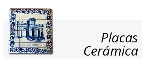 souvenir placa de cerámica
