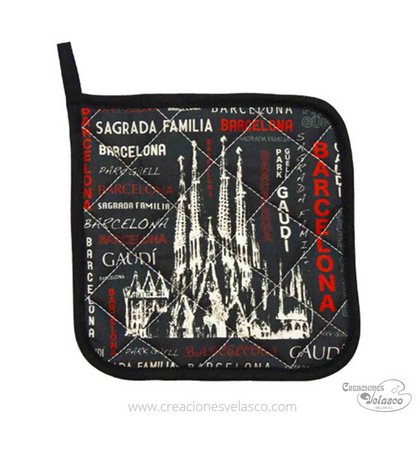 agarrador horno souvenir personalizado 7006-18