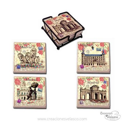 posavasos personalizados de ceramica 567-3