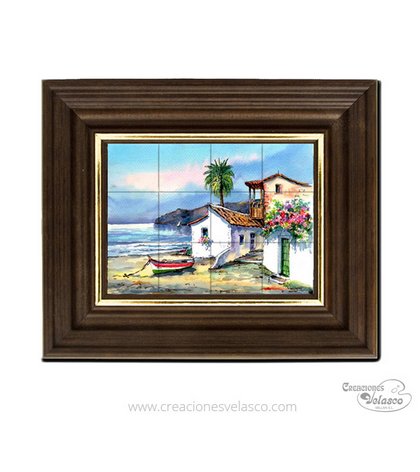 reproducciones artíosticas cuadros azulejos souvenir 243-104