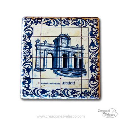 souvenir placas cerámica 9400-48
