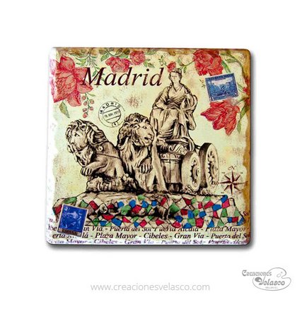 souvenir placas cerámica 9400-9