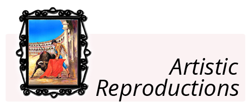 Artistic reproductions souvenirs