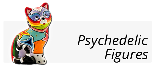 Souvenirs psychedelic figures